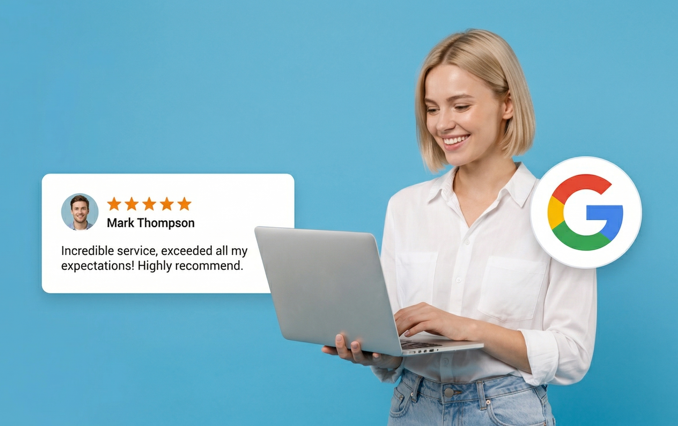 QR code generator for Google reviews - scan to leave a review